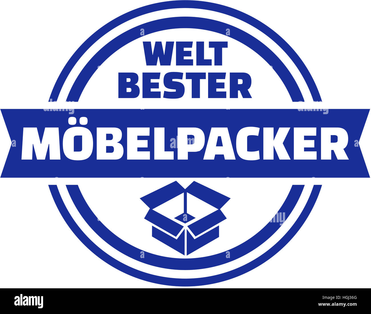 Weltweit besten Mover deutsche Taste Stockfoto