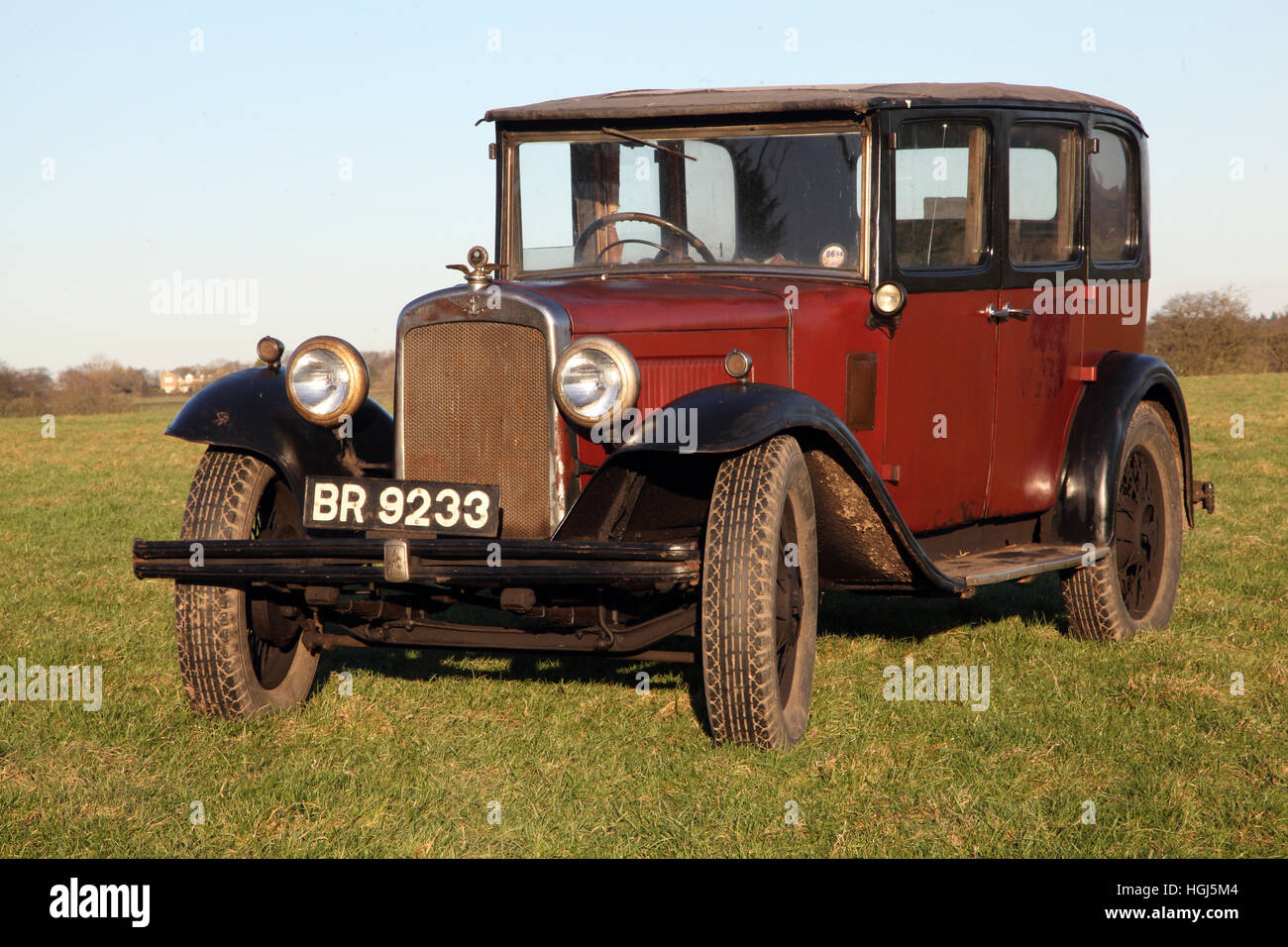 eine 1932 britischen Oldtimer Austin 16-6 Stockfoto