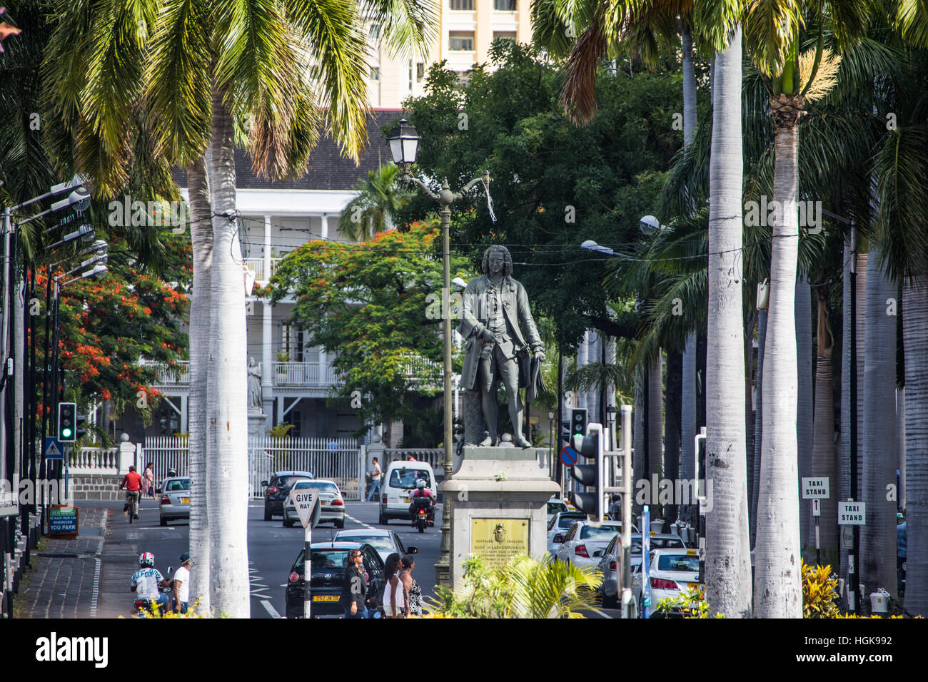Intendance Street, Port Louis, Mauritius Stockfoto