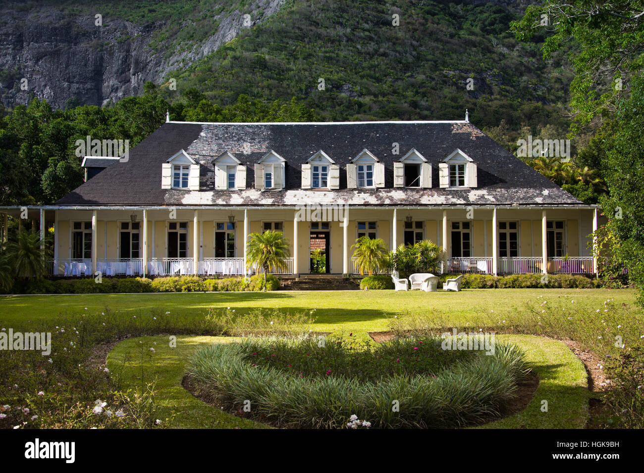 Eureka, einer historischen Villa in Moka, Mauritius Stockfoto