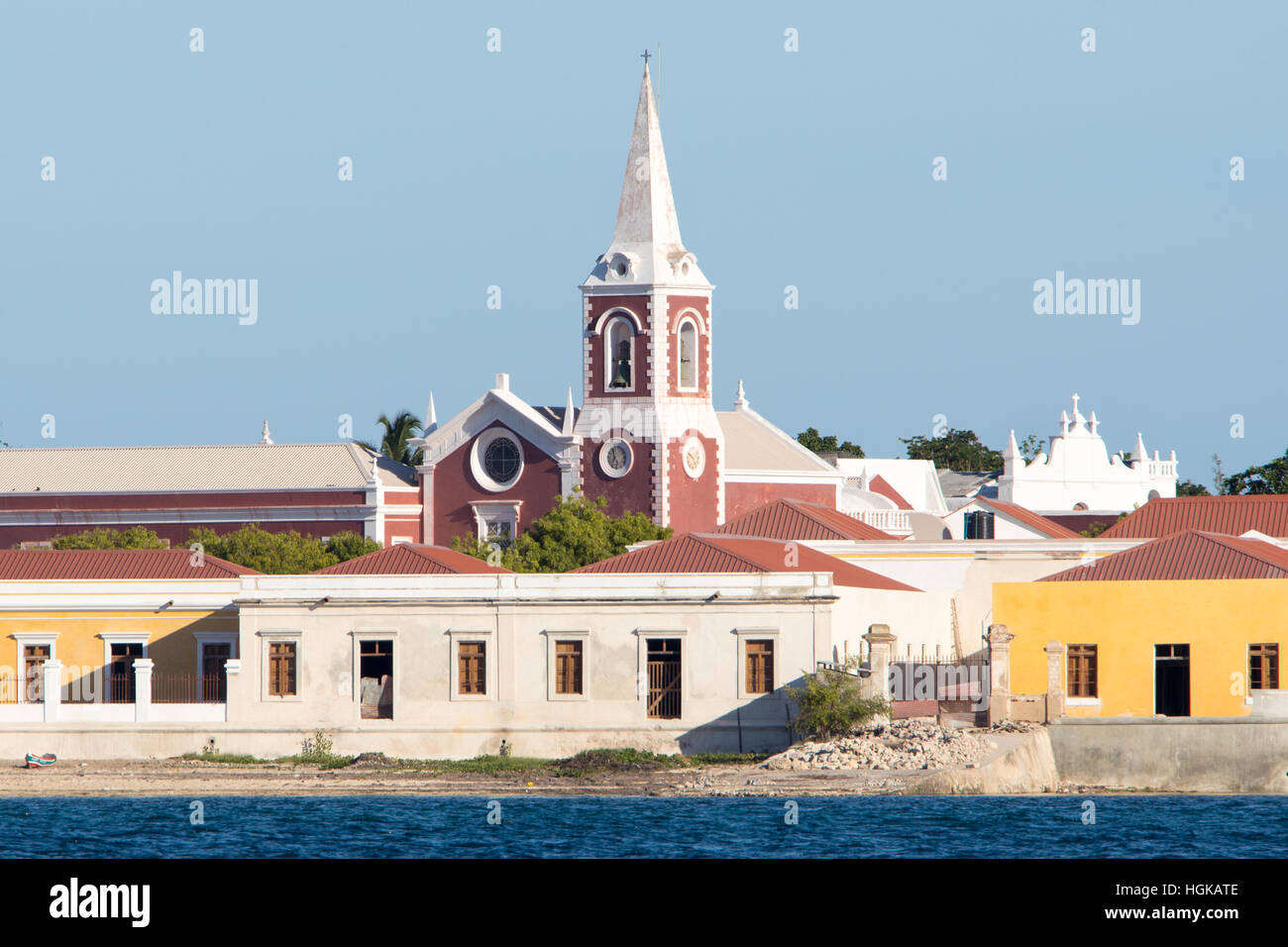 Mozambique Island (Ilha de Mocambique), Mosambik Stockfoto
