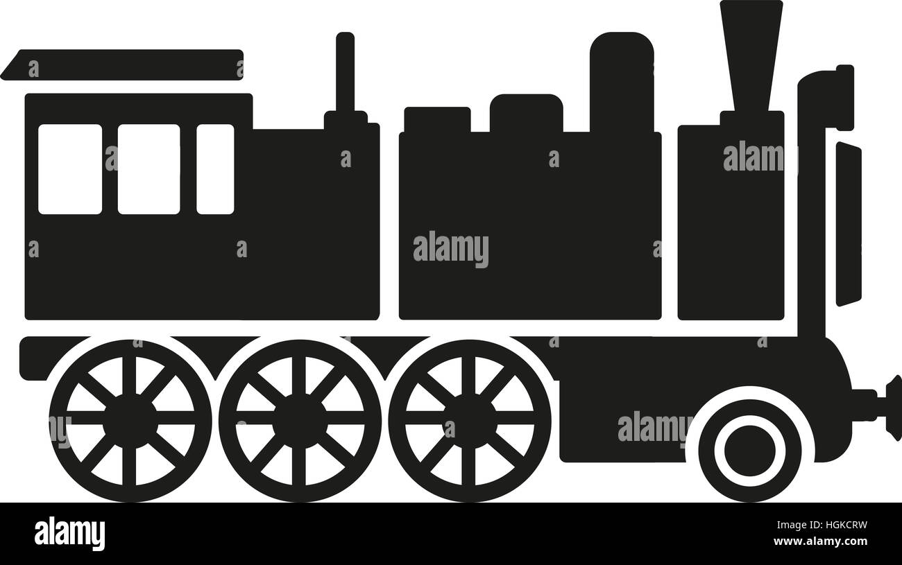 Vintage-Lokomotive Stockfoto