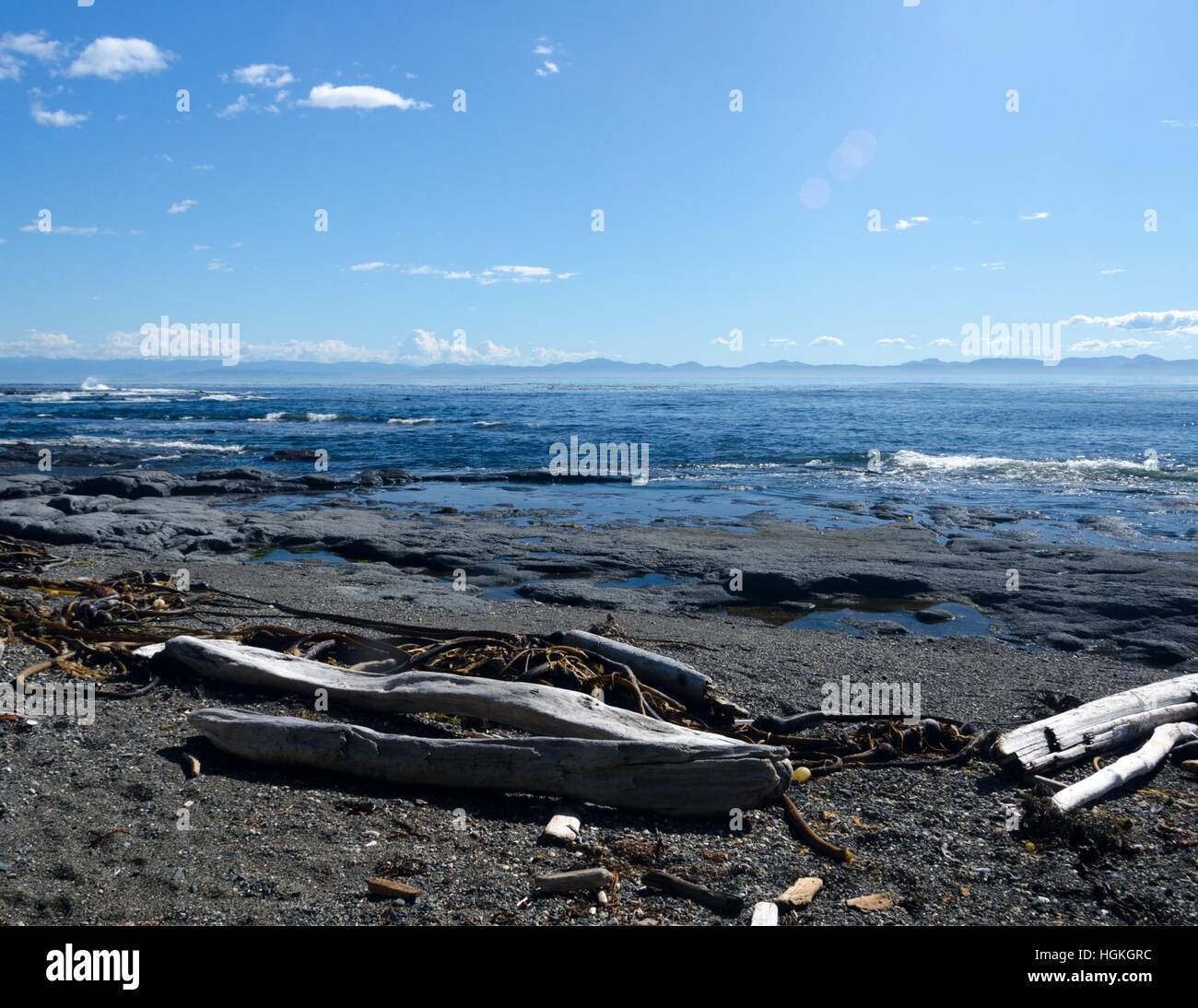 Botanical Beach, Vancouver Island, BC, Kanada Stockfoto