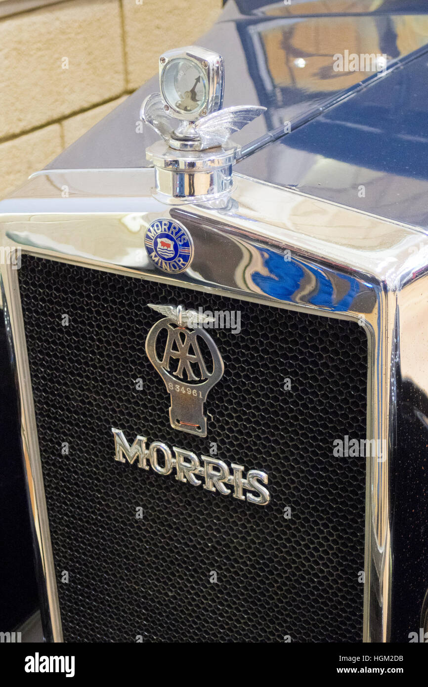 1929 Morris Minor Tourer, Großbritannien Stockfoto