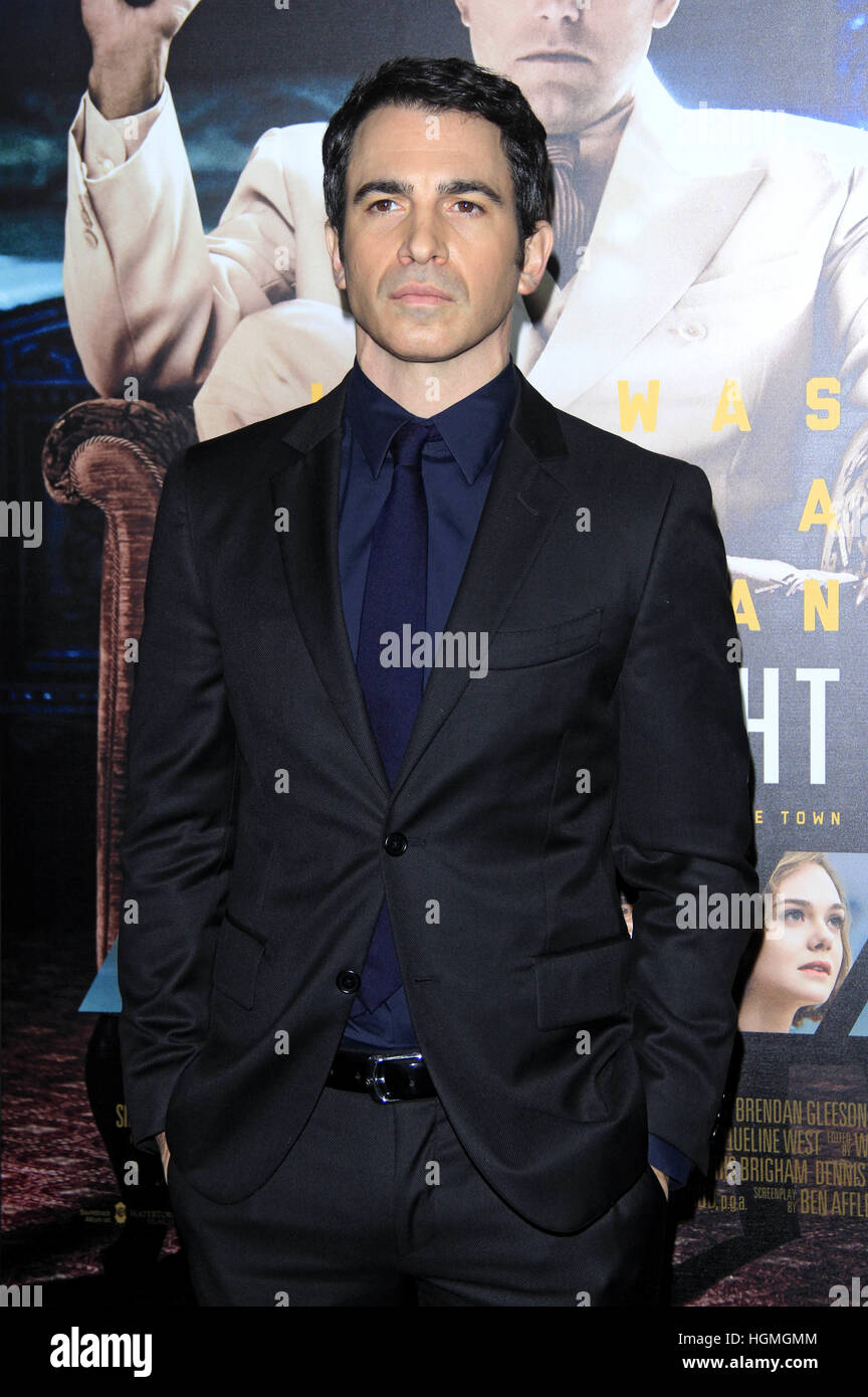 Chris Messina besucht die "Live By Night"-Premiere in TCL Chinese Theatre am 9. Januar 2017 in Hollywood, Kalifornien. | Verwendung weltweit Stockfoto