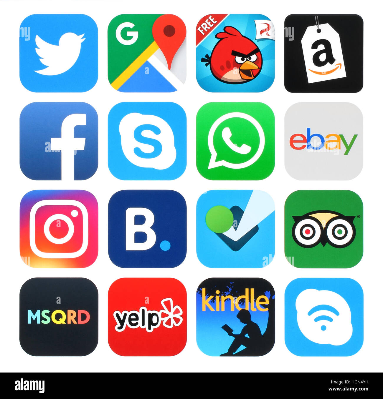 Twitter neues logo Ausgeschnittene Stockfotos und -bilder - Alamy