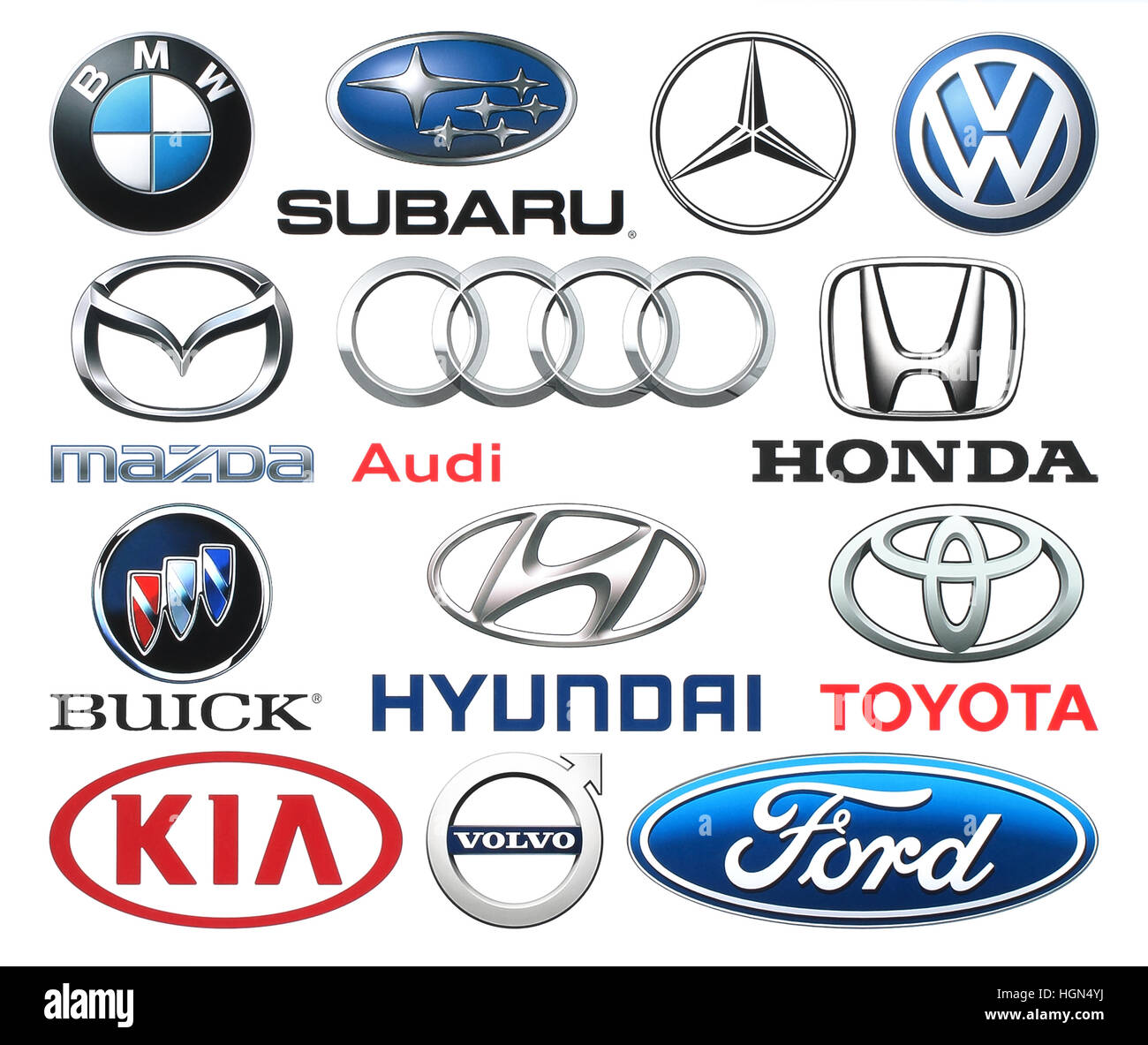 Hyundai car logo -Fotos und -Bildmaterial in hoher Auflösung – Alamy