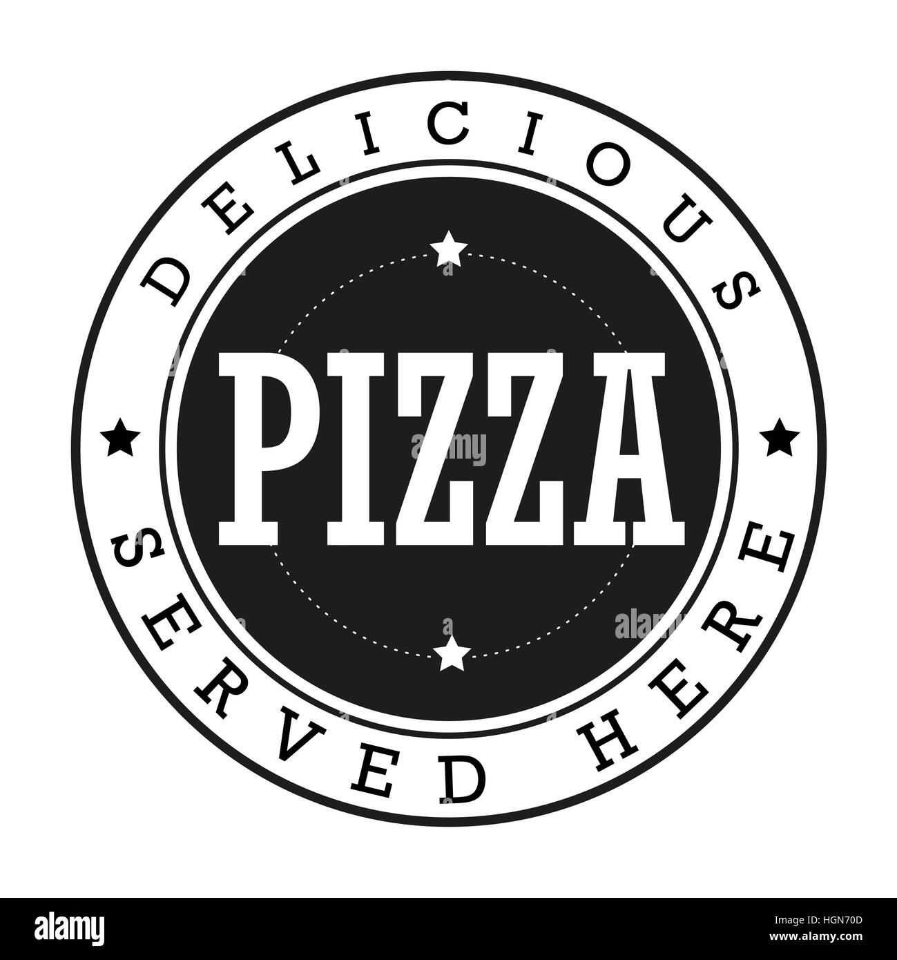 Jetzt Sechseck Aufkleber anwenden Stockfoto