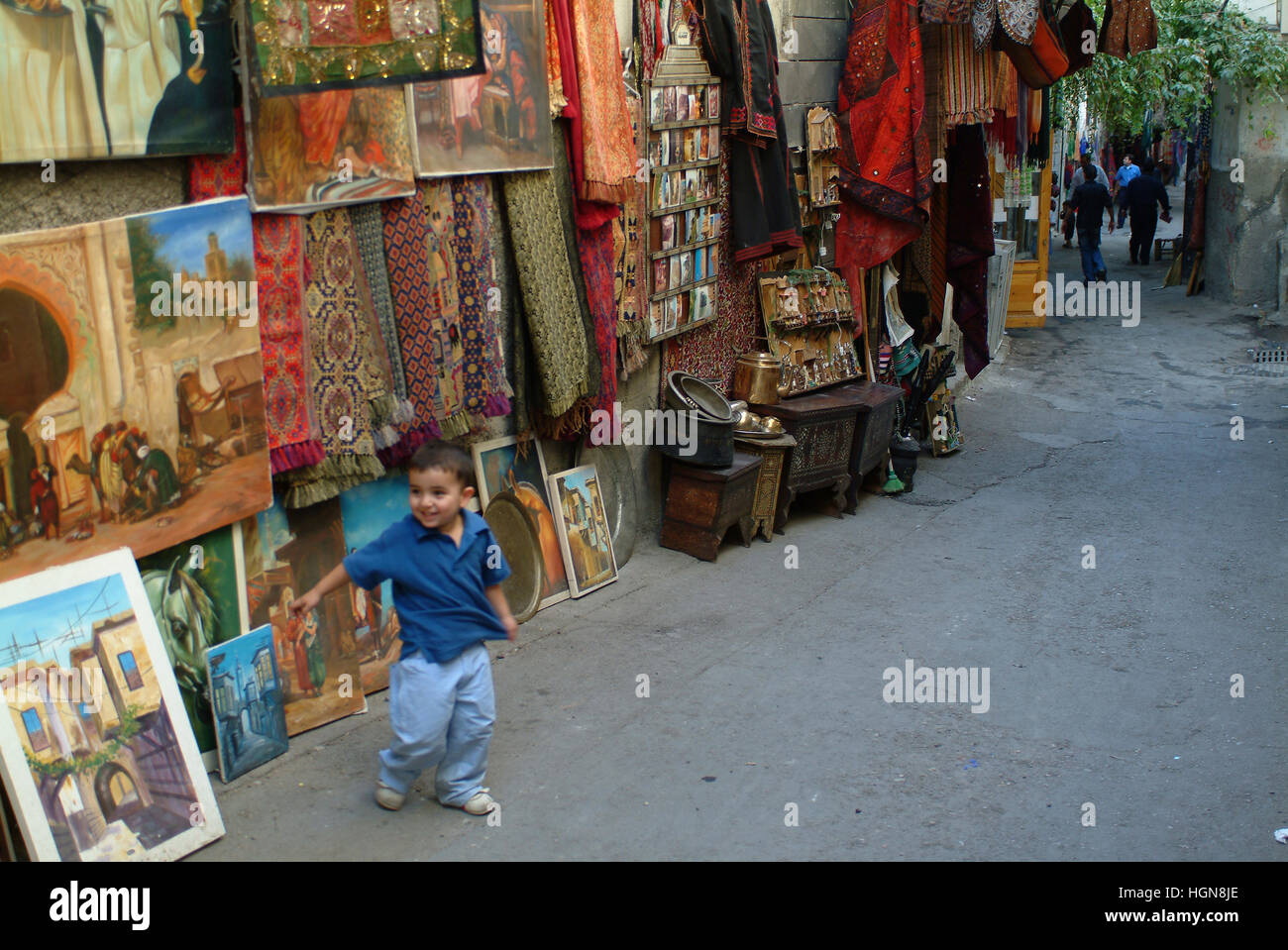Syrien Damasco Altstadt Stockfoto