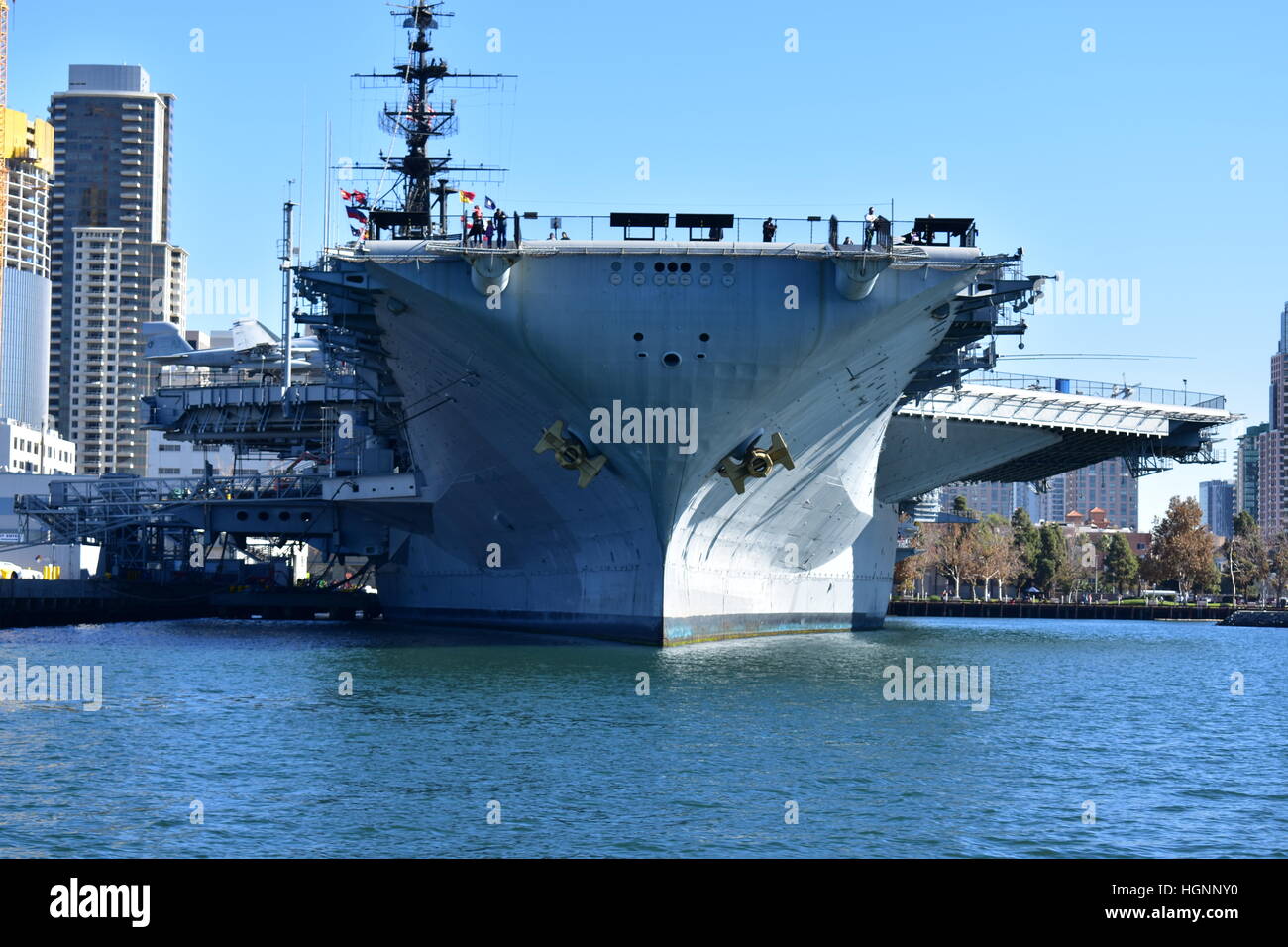 San Diego, Kalifornien - USA - 4. Dezember 2016: Nabel Basis in San Diego Stockfoto