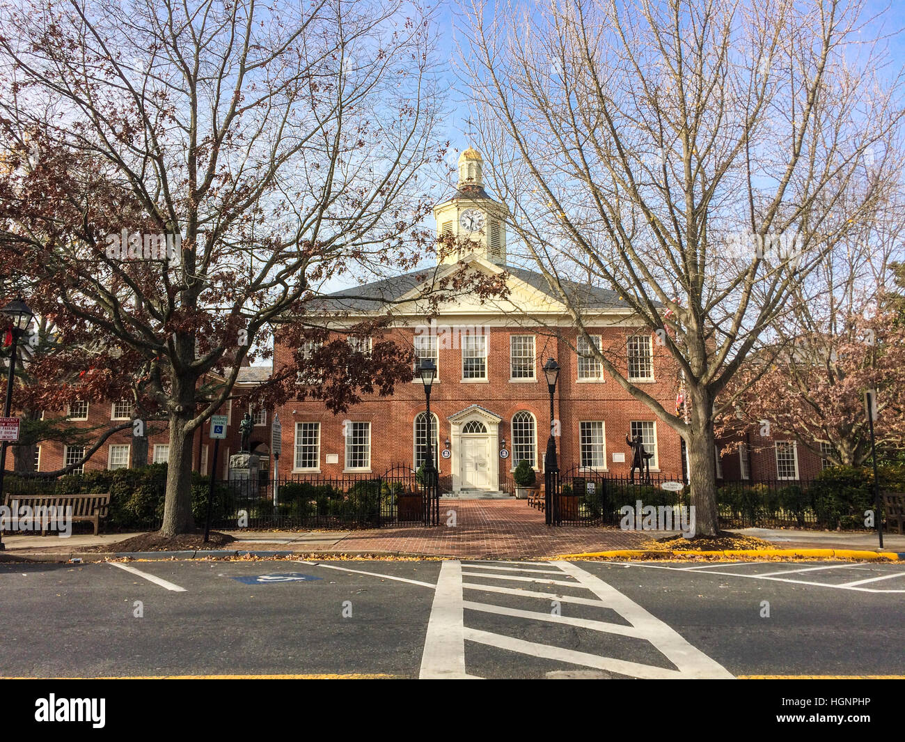 Easton, Maryland.  Talbot County Court House. Stockfoto