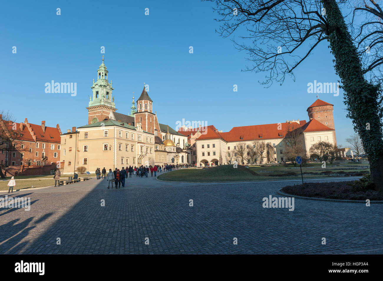 Wawel Kathedrale, Krakau, Polen Stockfoto