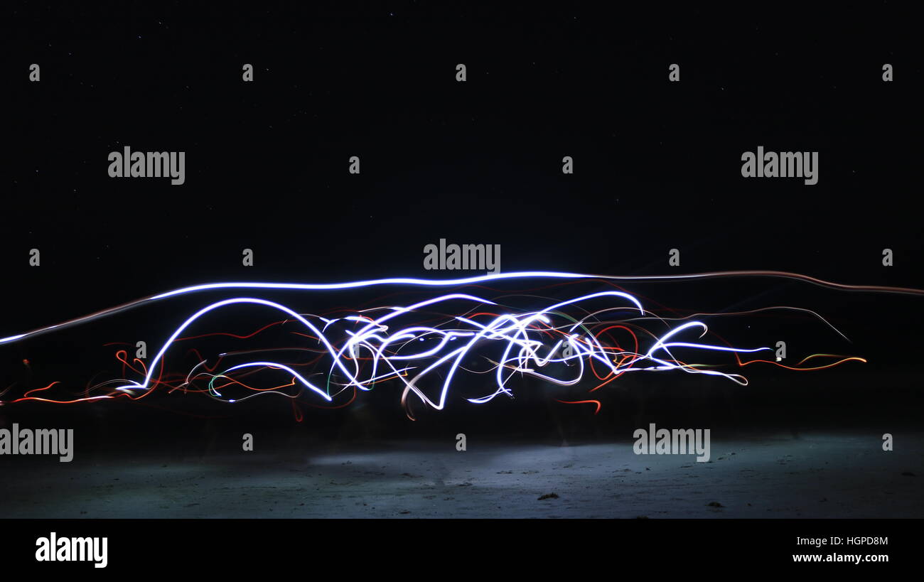 Schöne Langzeitbelichtung geschossen Stockfoto