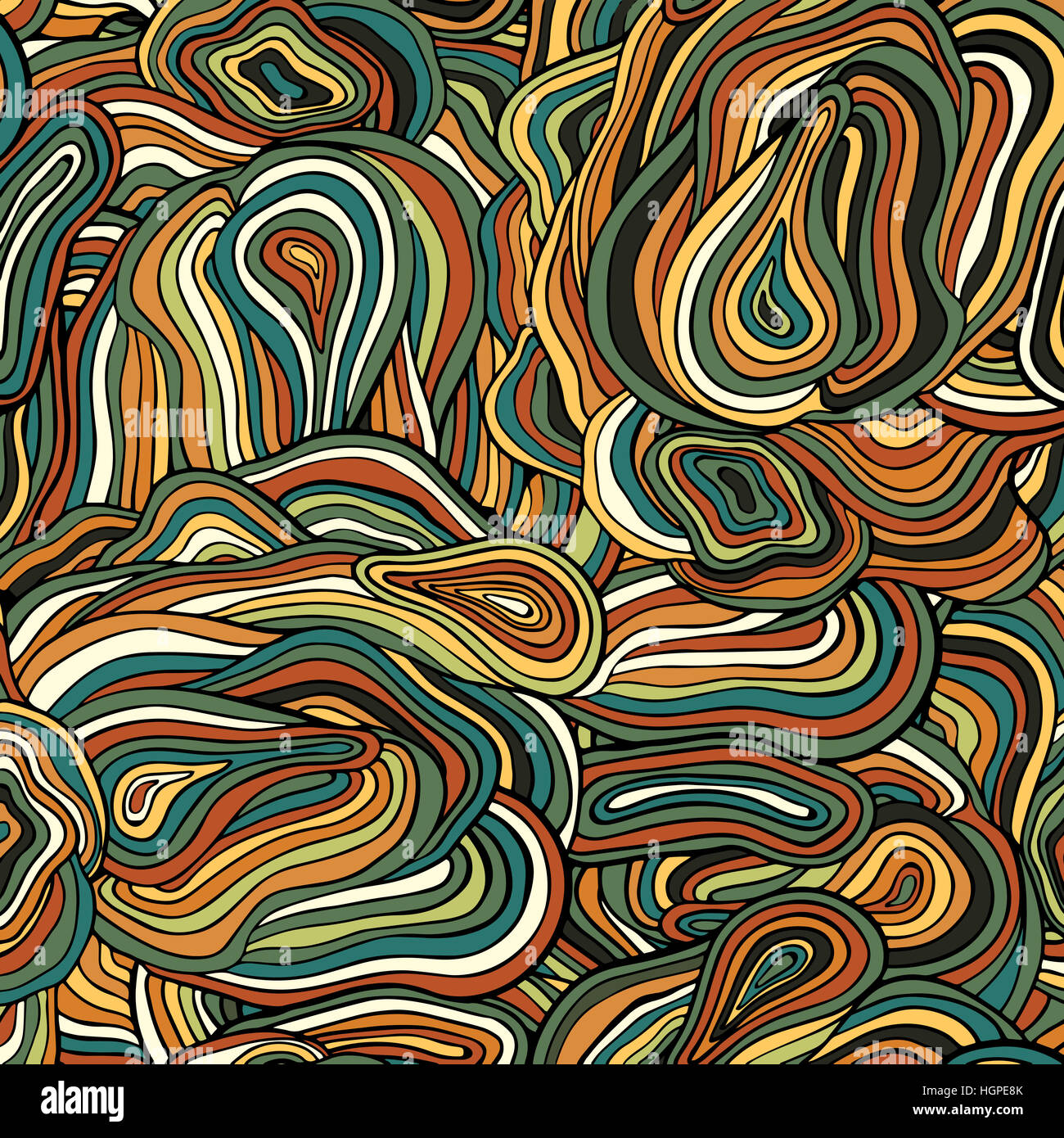 Abstrakte, surrealistische farbigen Hintergrund. Vektor Stockfoto