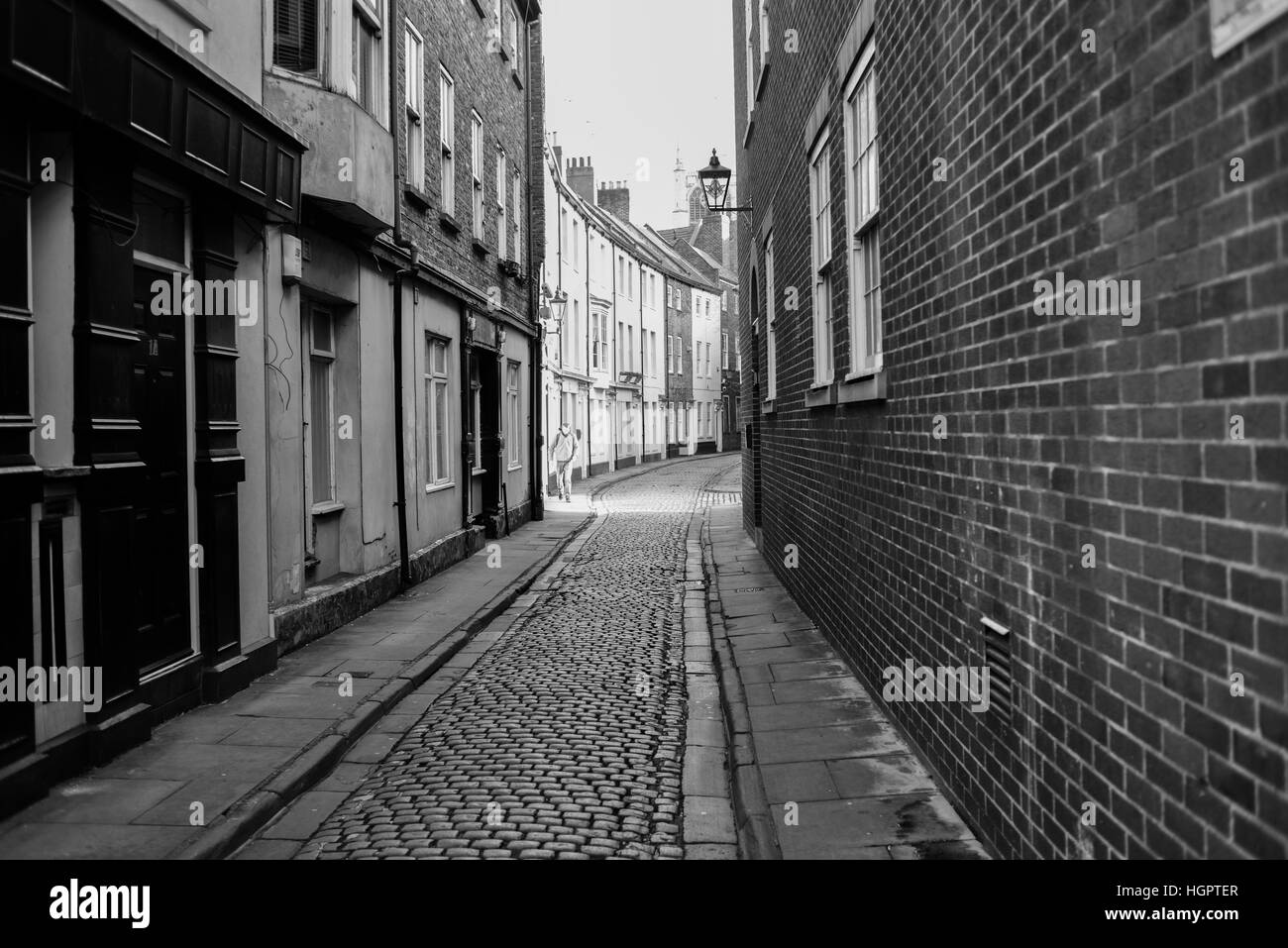 Kingston-Upon-Hull, Ost Riding of Yorkshire, Vereinigtes Königreich. Prinzen street. Stockfoto