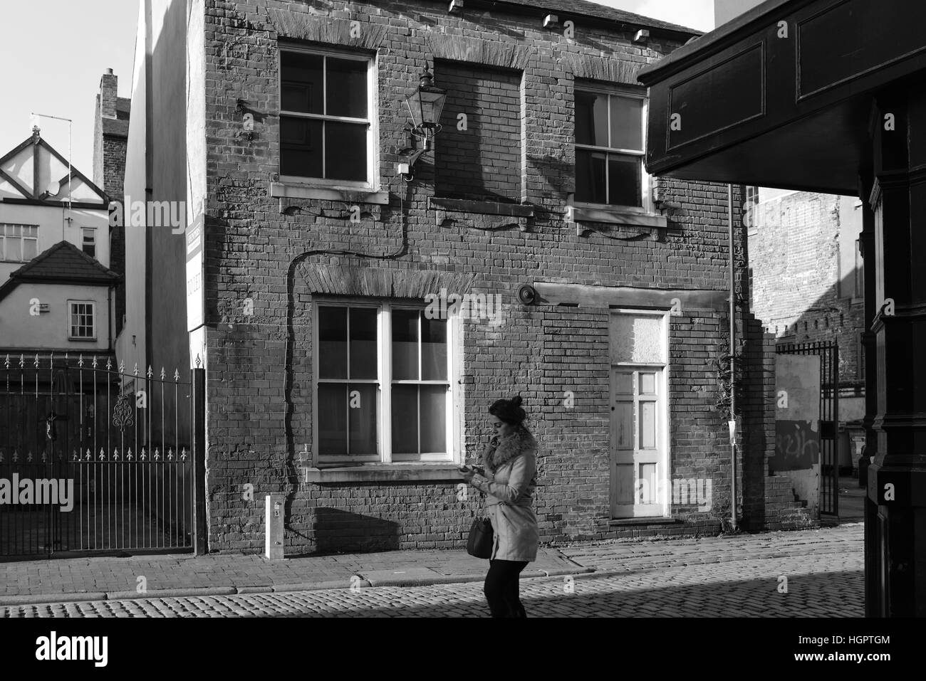 Kingston-Upon-Hull, Ost Riding of Yorkshire, Vereinigtes Königreich. Dolch-Lane. Stockfoto
