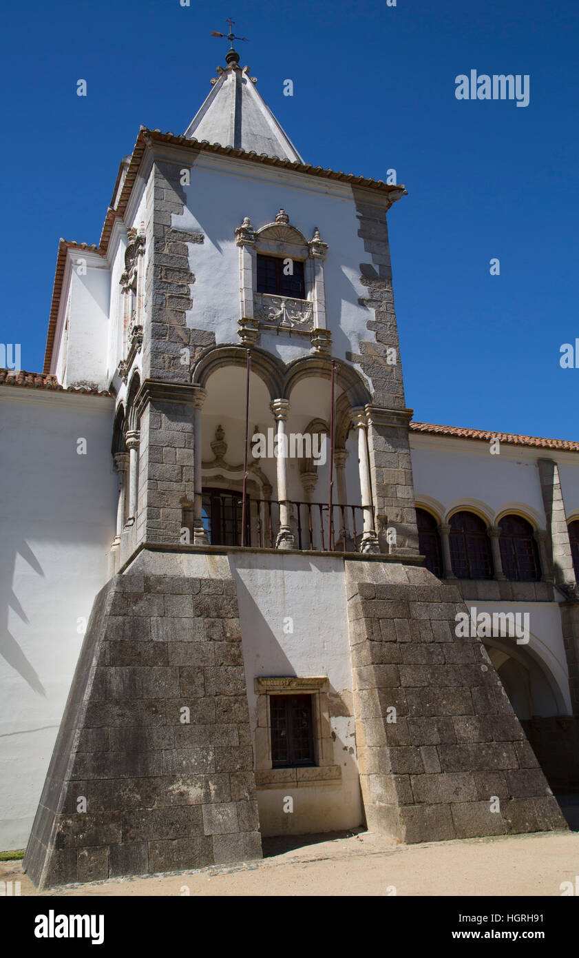 Kapitelsaal, Eingang in die öffentliche Gärten, Evora, UNESCO World Heritage Website, Portugal Stockfoto