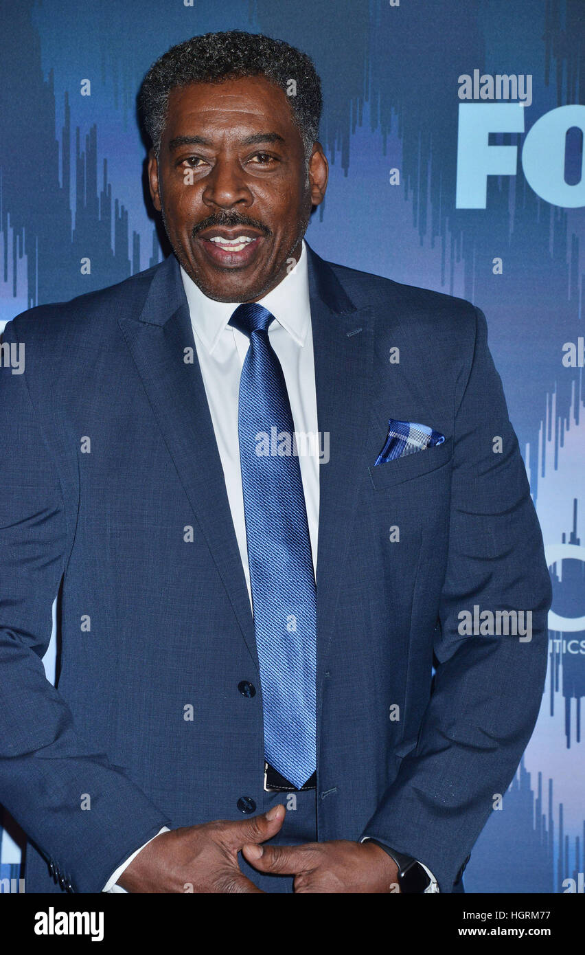 Ernie Hudson Ankunft bei der FOX All-Star Party 2017 Winter TCA Tour im Langham Hotel am 11. Januar 2017 in Pasadena Stockfoto