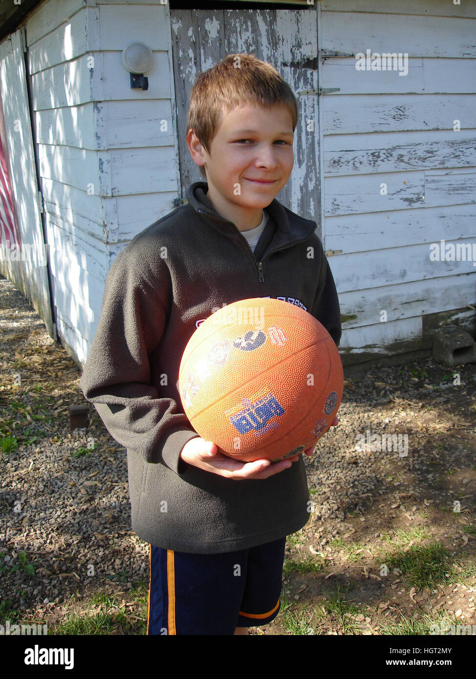 Indiana-Teenager-Jungen Stockfoto