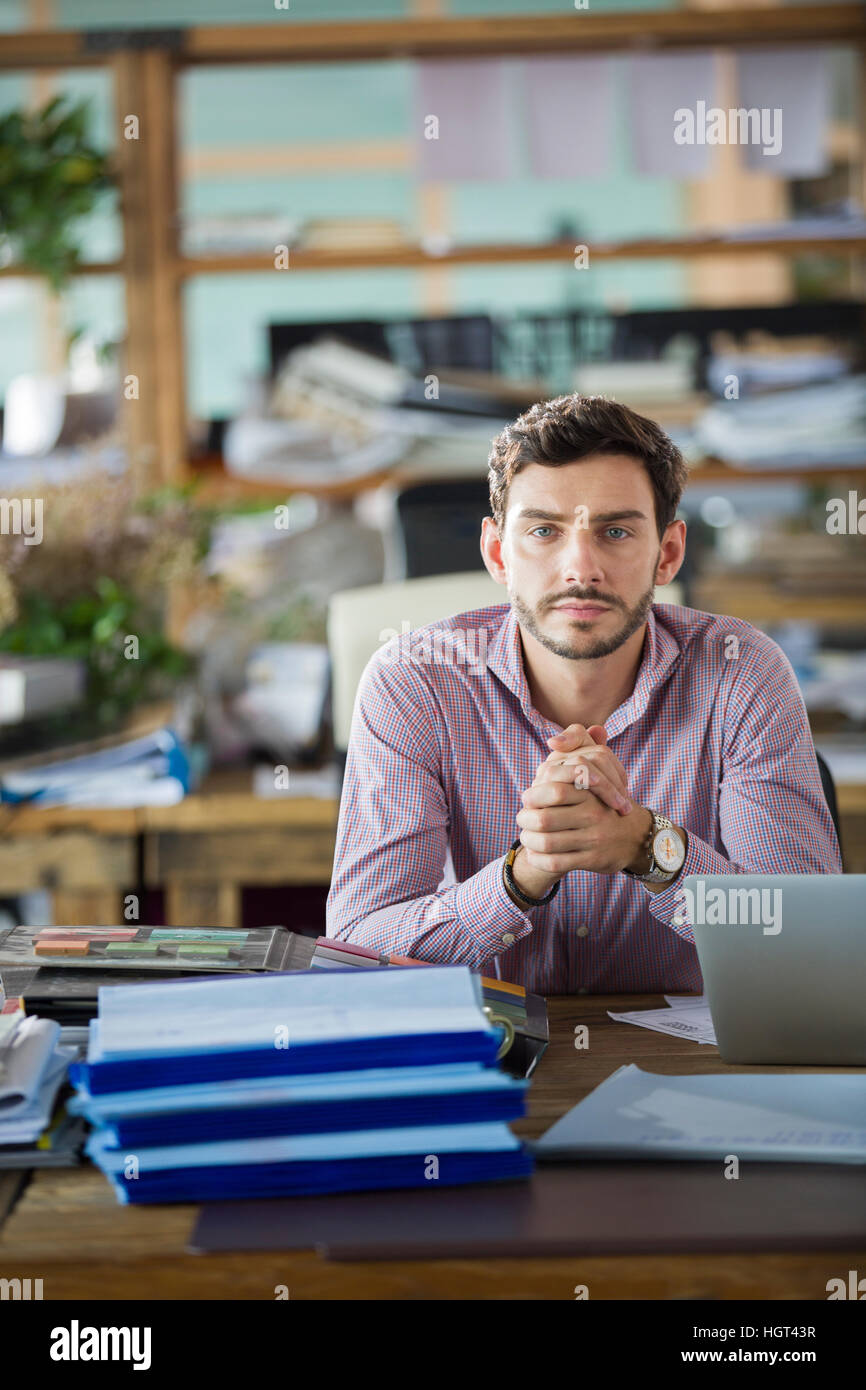 Porträt von männlichen Architekt im Büro Stockfoto