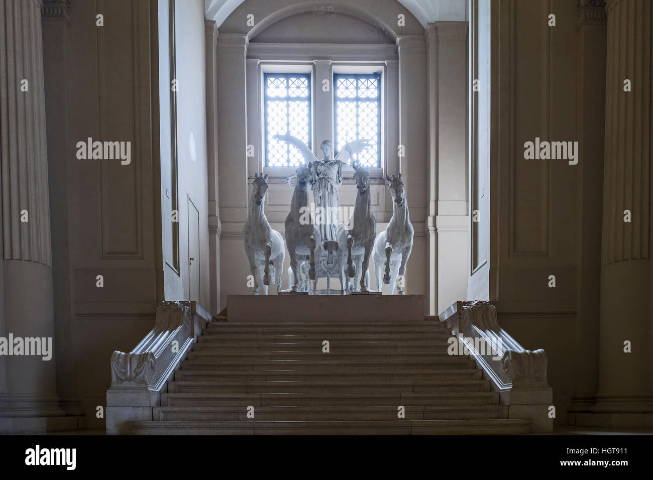 Denkmal-van Victor Emanuel II. in Rom Stockfoto