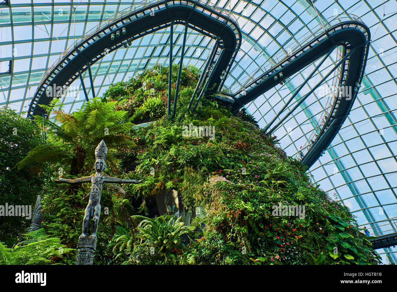 Singapur, Marina Bay, Garten an der Bucht, Nebelwald, der Botanische
