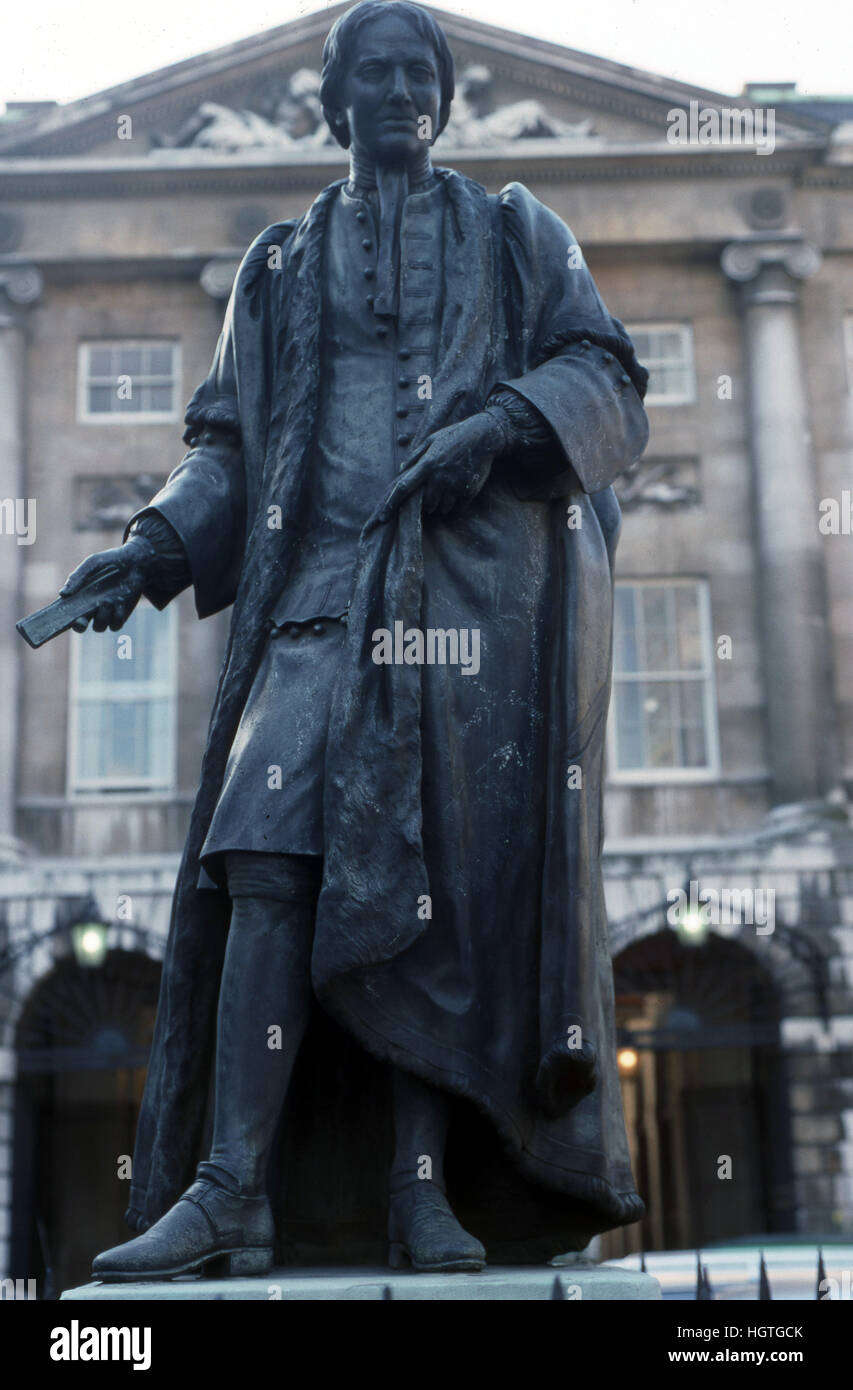 Statue von Thomas Mann Stockfoto