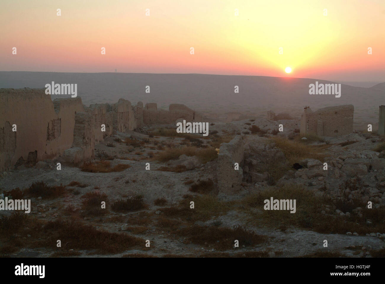 Sirya Qatna der antiken Stadt Qatna Stockfoto