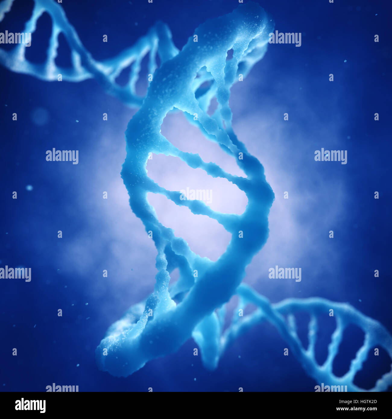 DNA-Doppelhelix Molekül, gen-Mutation, DNA-Sequenzierung, genetische Störung Stockfoto
