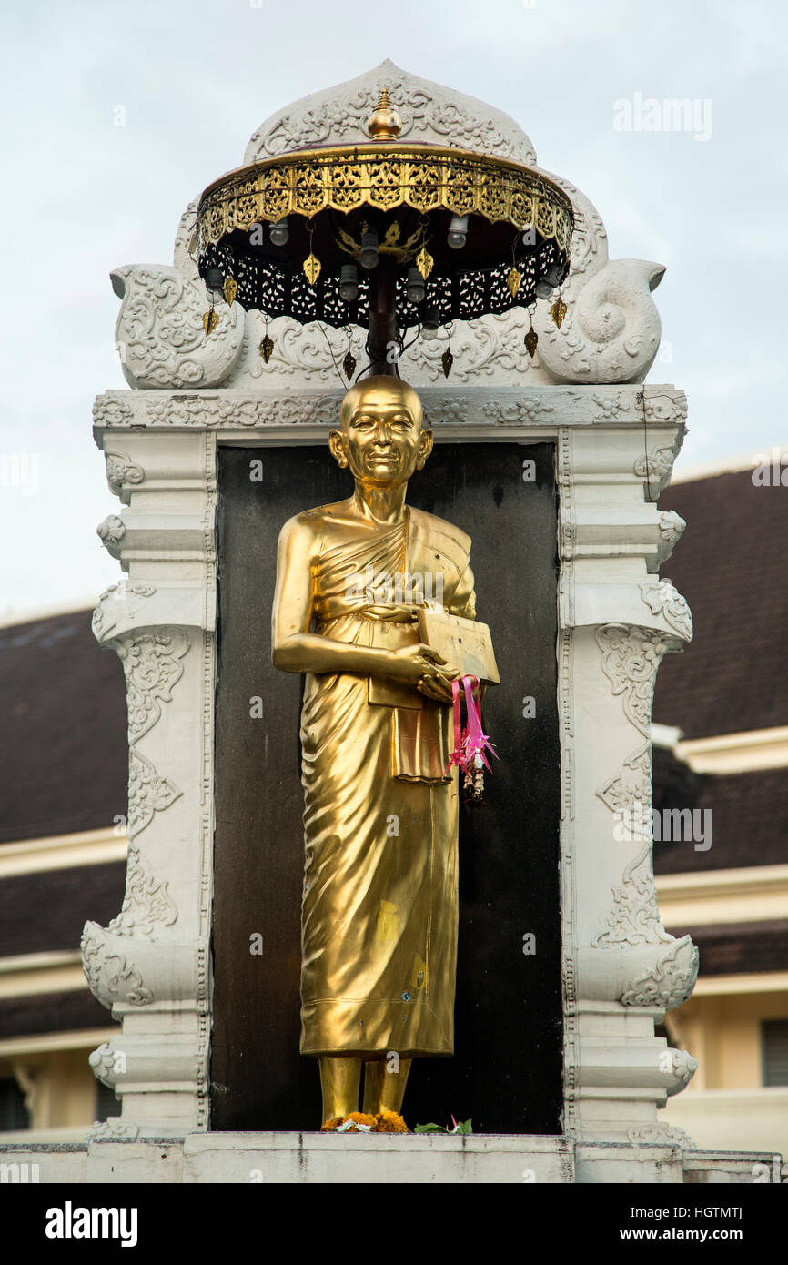 Statue von Buddha, Chiang Mai, Thailand Stockfoto