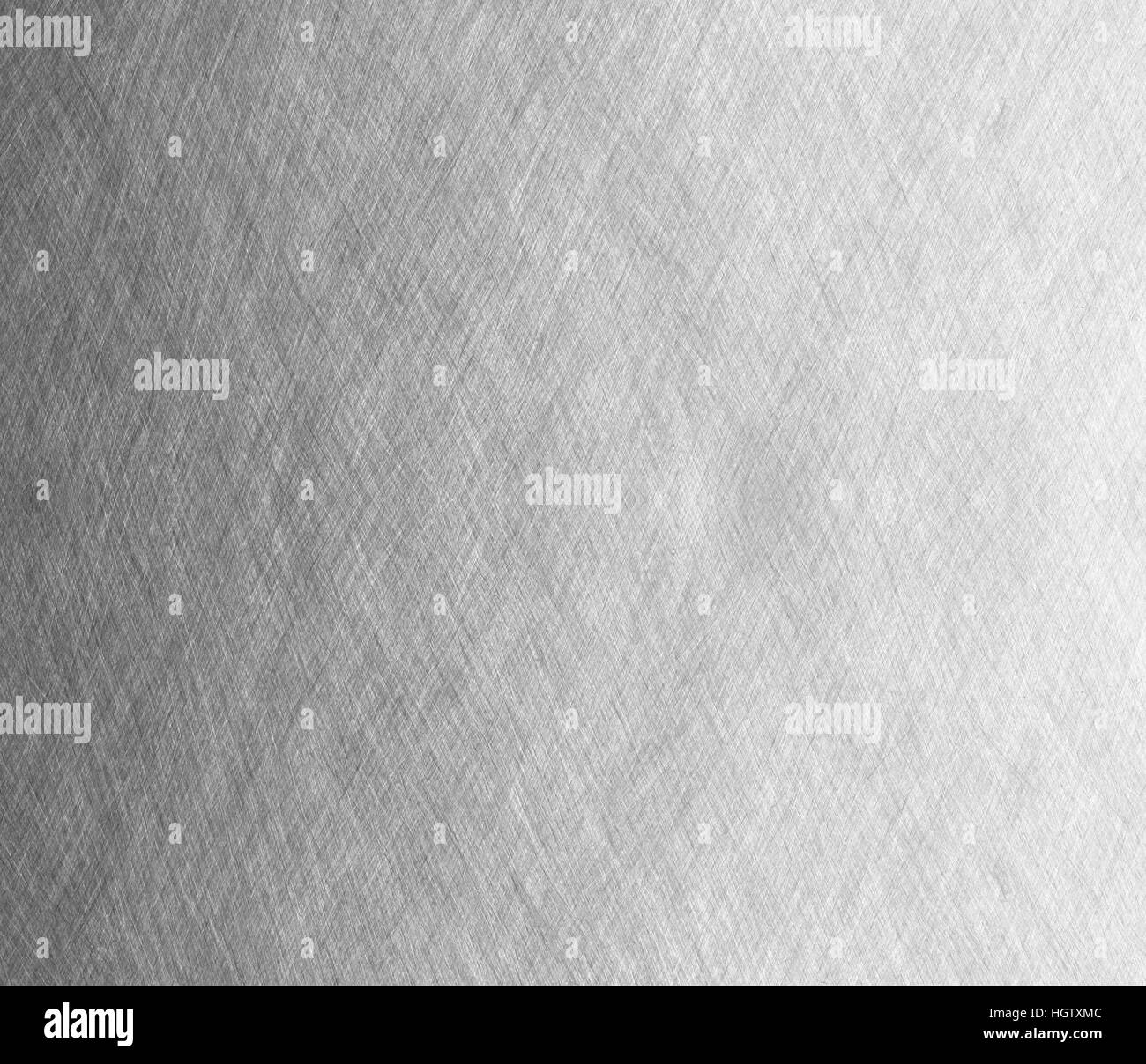 Silber einfarbigen schwarzen Hintergrund Blechindustrie. Stockfoto