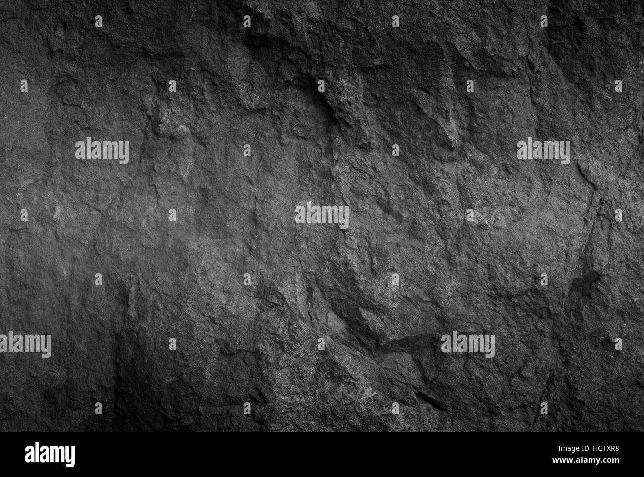 Grau schwarze Schiefer dunkel oder Textur. Stockfoto