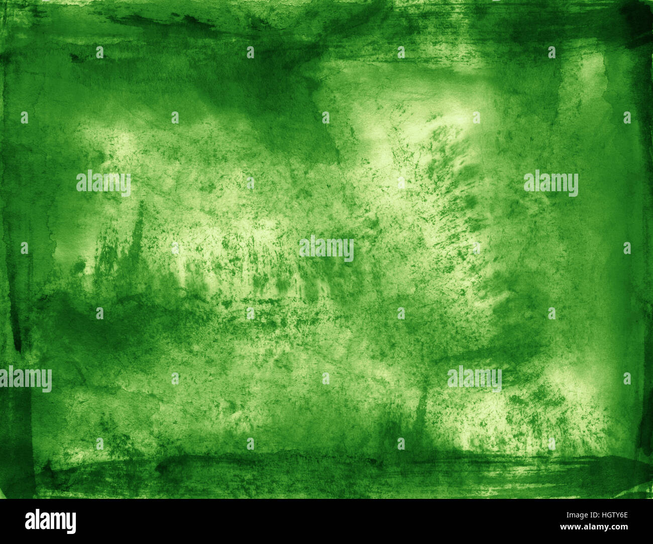 Grüne Pinselstrich Textur Hintergrund Stockfoto