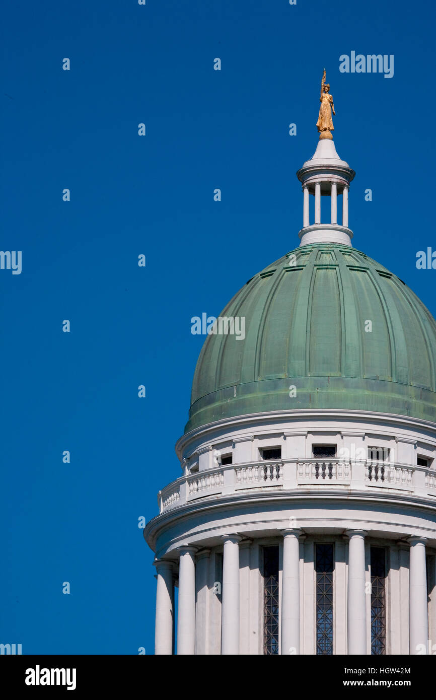 Historische Maine State Capitol Building, Augusta, Maine, die Landeshauptstadt Stockfoto