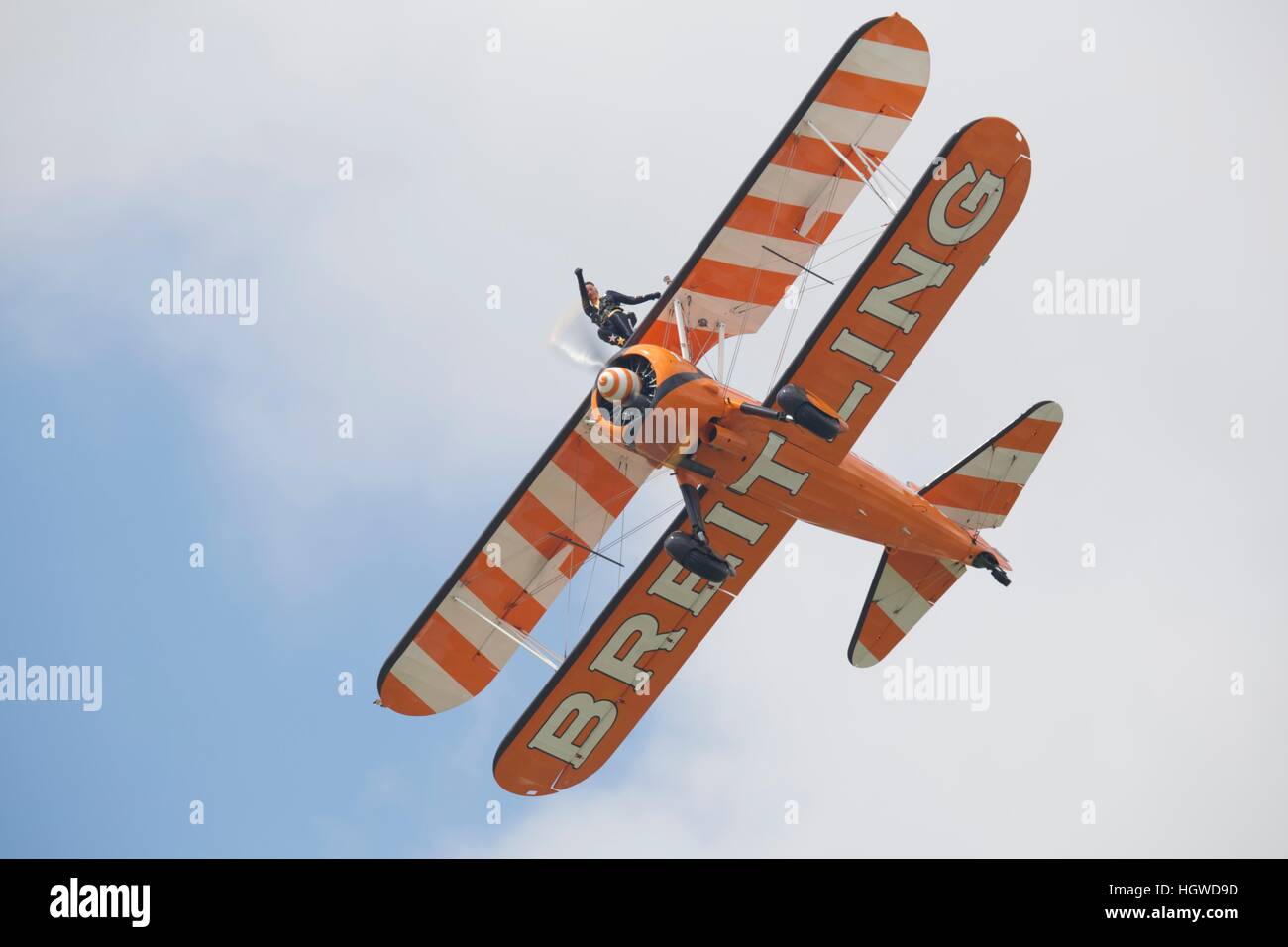 Breitling Wingwalker Stockfoto