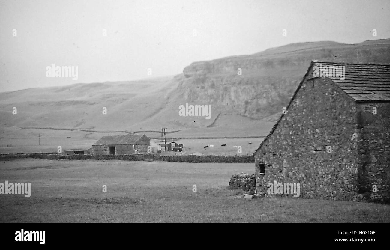 Yorkshire Bereich Scheunen Stockfoto
