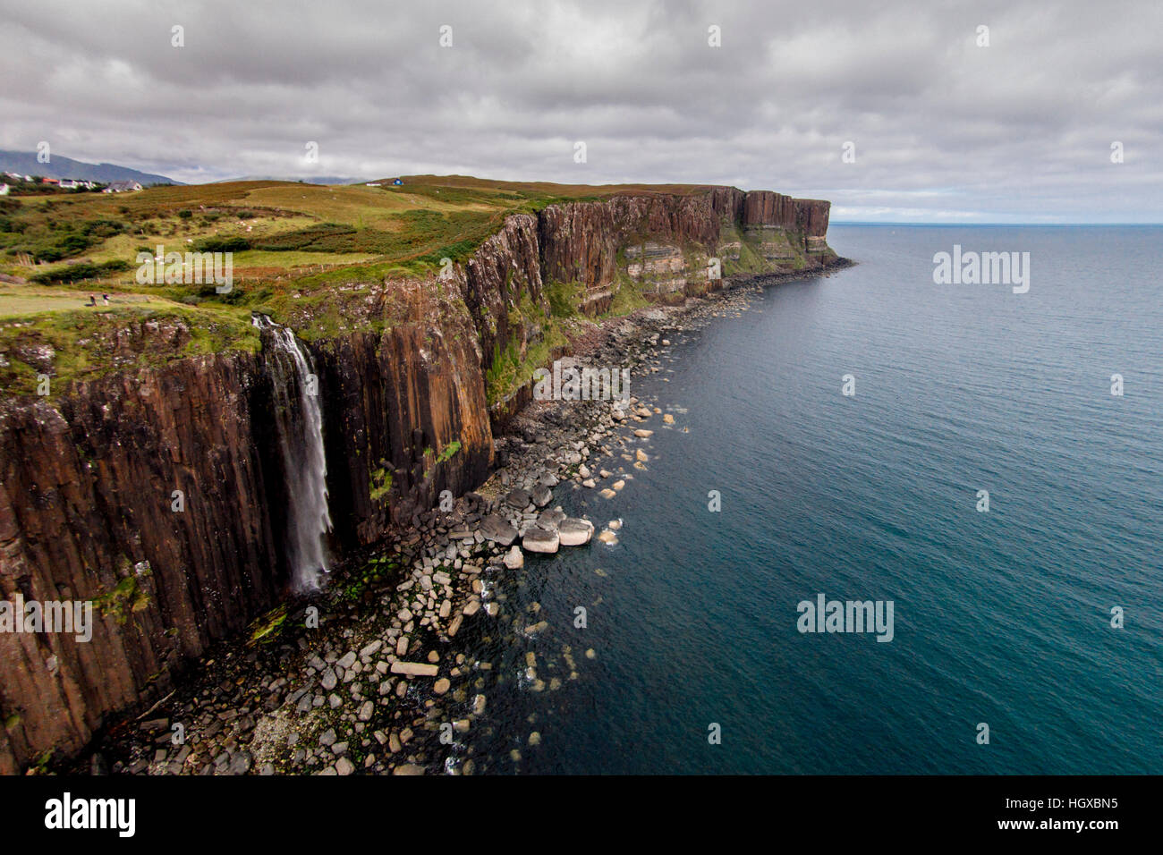 Kilt Rock, Isle Of Skye, Schottland, Vereinigtes Königreich Stockfoto