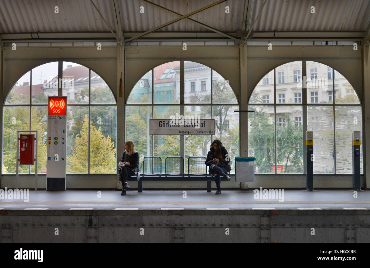 Görlitzer Bahnhof, Kreuzberg, Berlin, Deutschland, Görlitzer Bahnhof