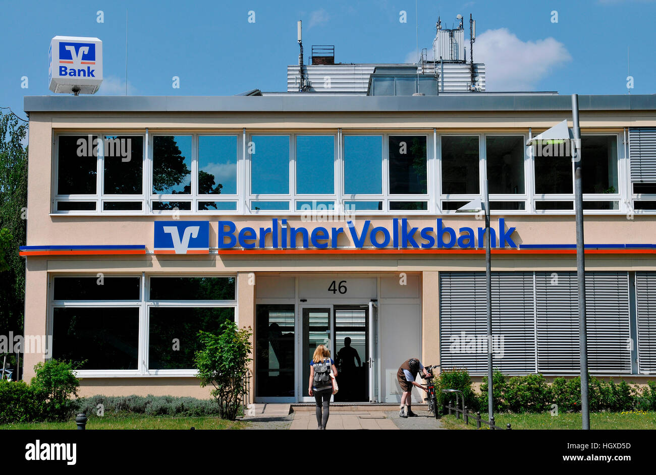 Berliner Volksbank, Schloßstraße, Steglitz, Berlin, Deutschland Stockfoto