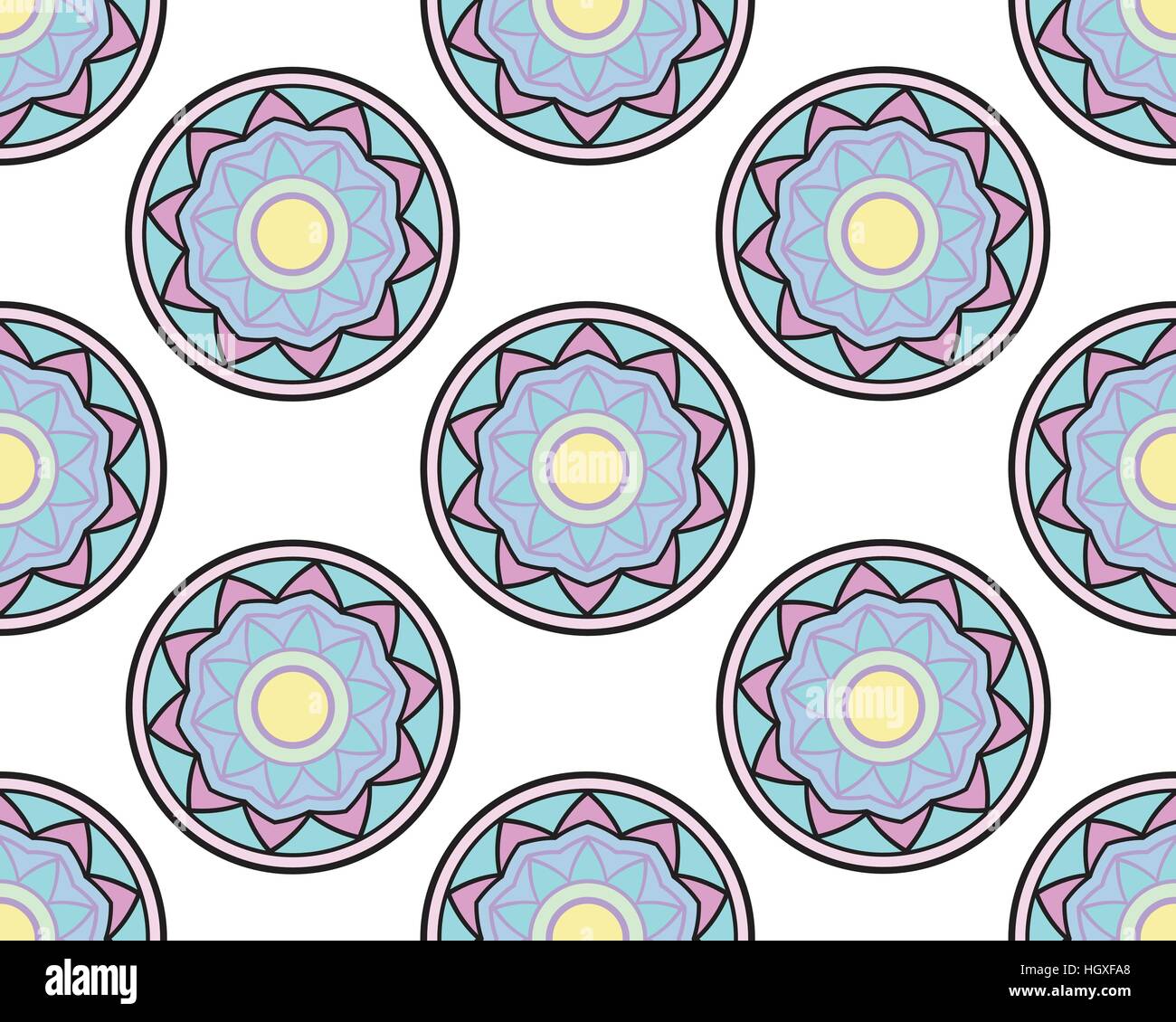 Elegante Ornamente Spitze Mandala. Alte dekorative Ornament-Muster. Handgezeichnete Islam, Arabisch, Indisch, Osmanischen Motiven, Spitze Anhänger, Grußkarten, w Stock Vektor