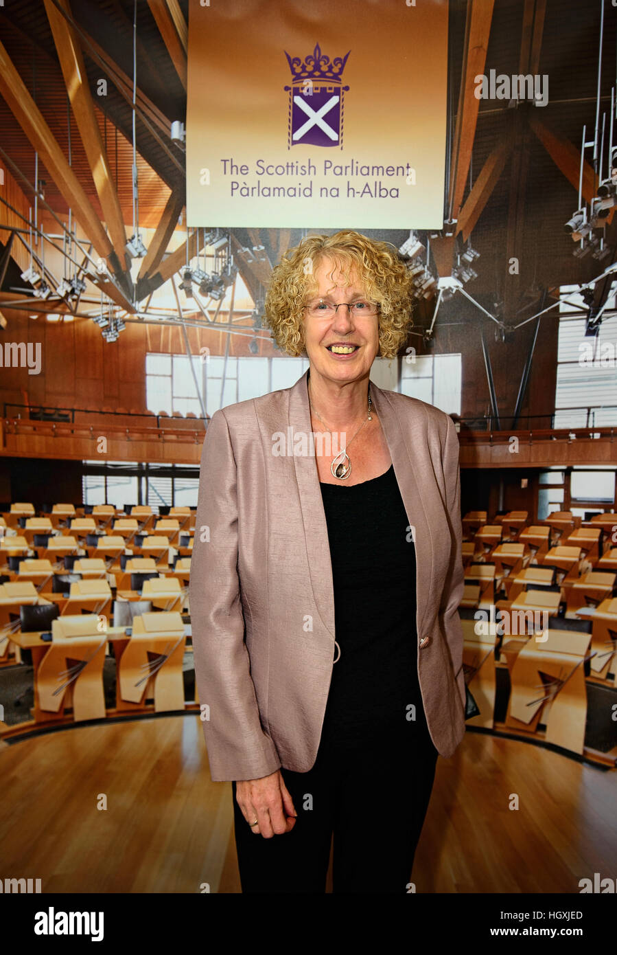 Margaret Burgess, MSP, Mitglied seit: Cunninghame Süd, Region: West Schottland, Party: Scottish National Party Stockfoto