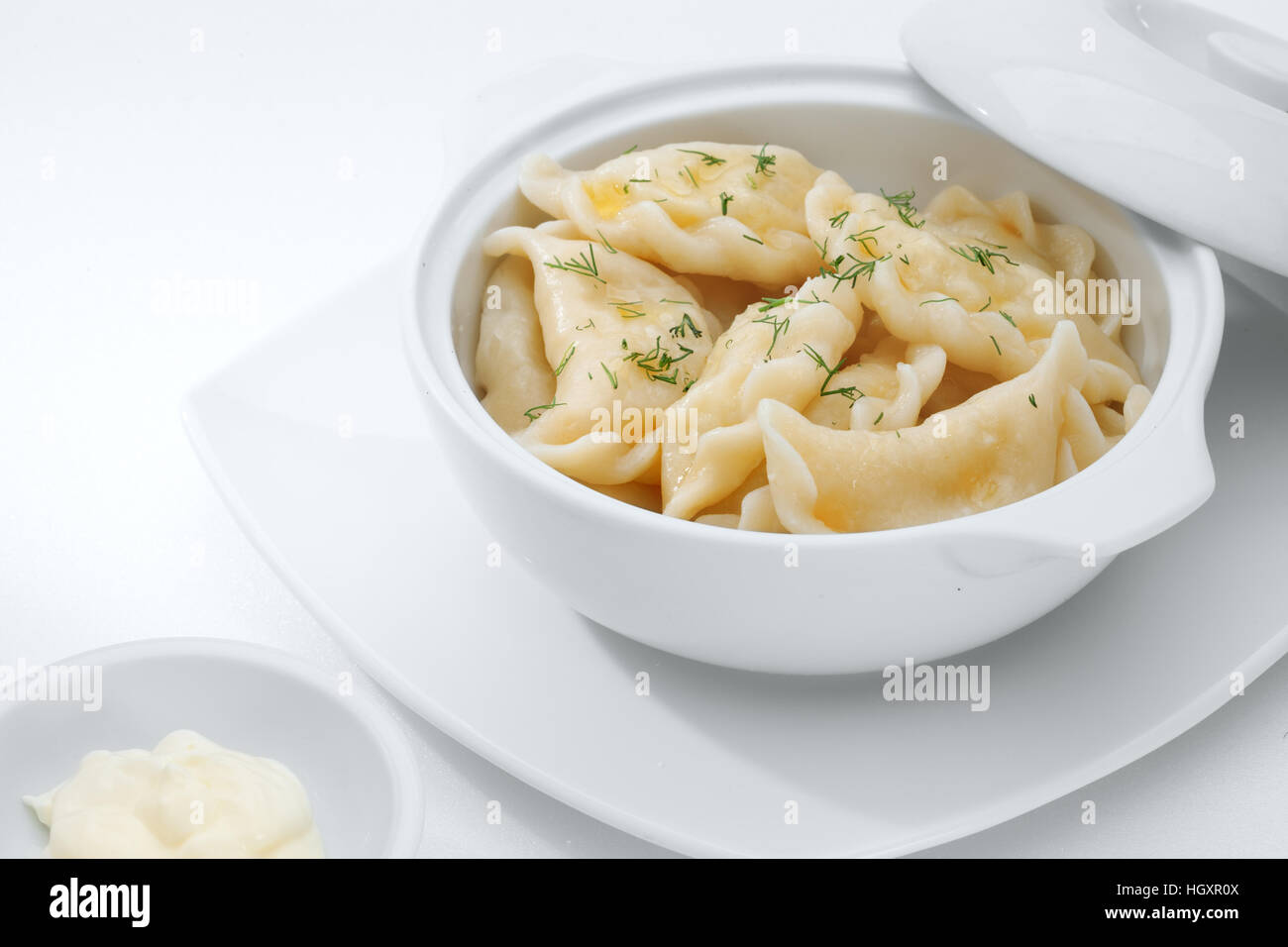 Ravioli Stockfoto