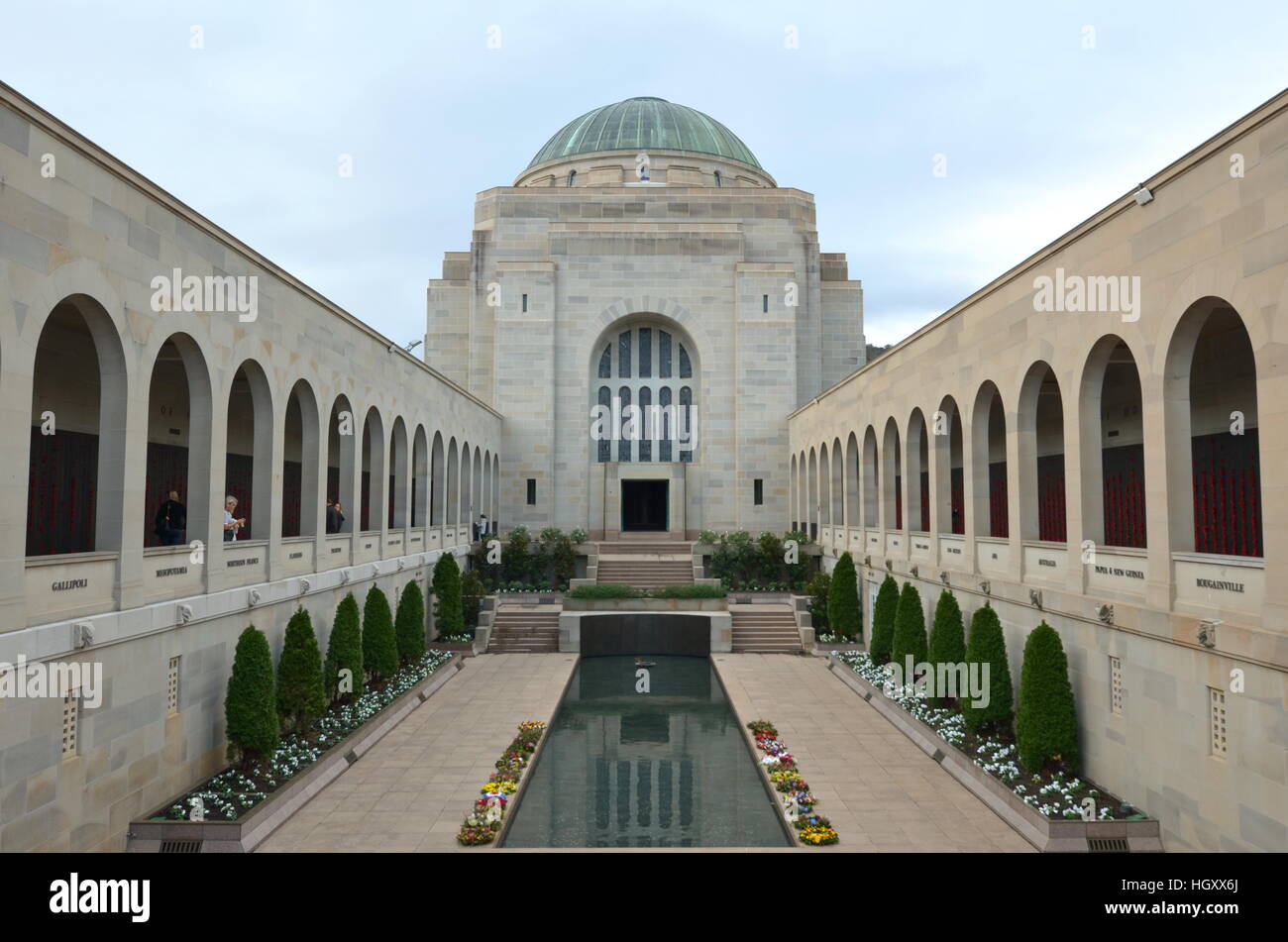 Australian War Memorial und militärische Nationalmuseum in Canberra, Australien Stockfoto