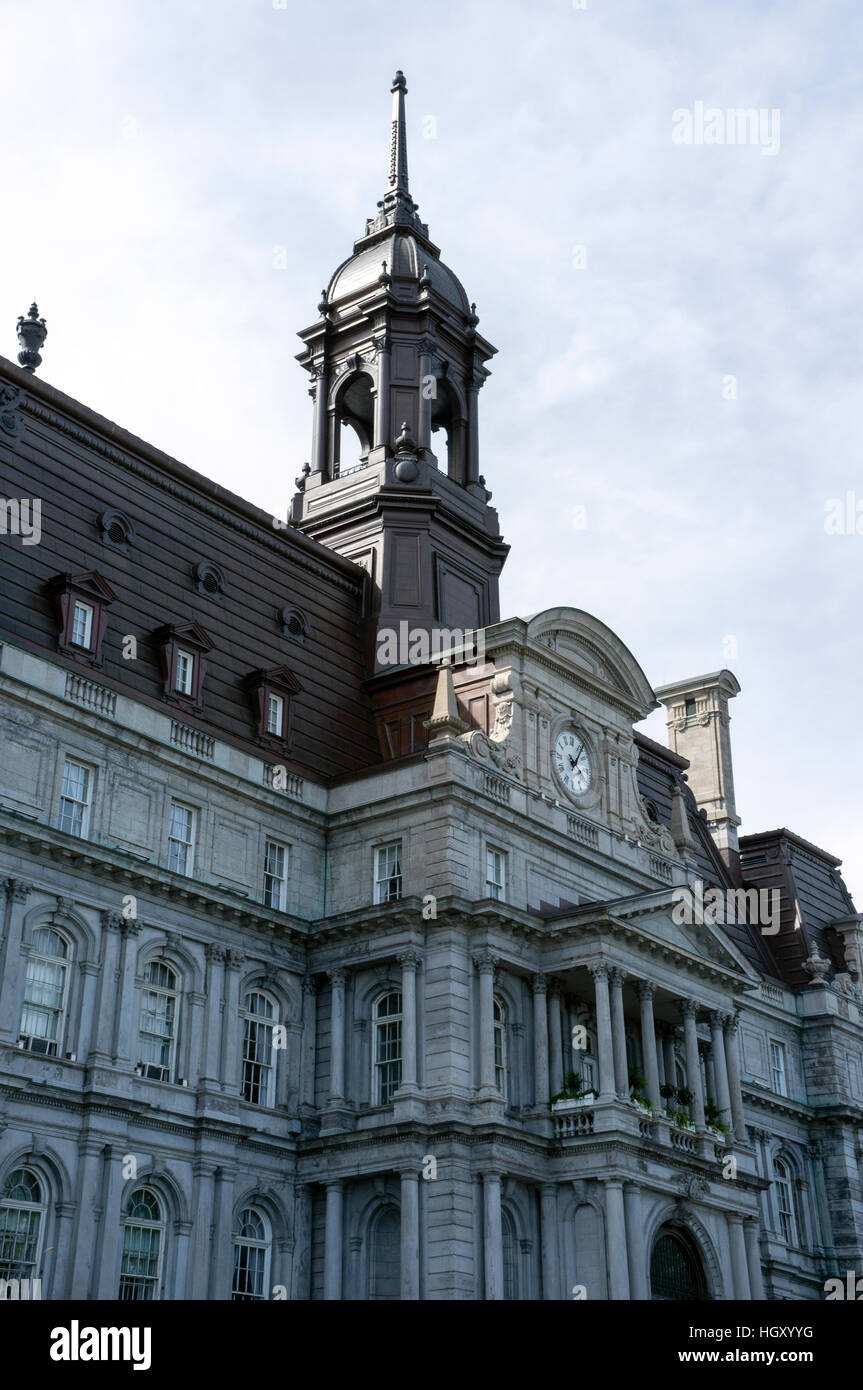 Montreal City Hall, 275, rue Notre-Dame Est Montreal, Quebec Stockfoto