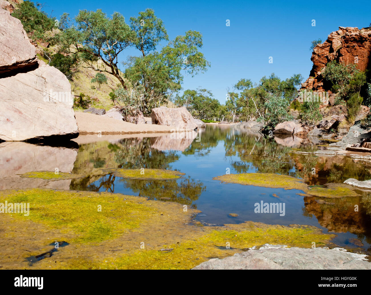 Simpsons Gap, Northern Territory Stockfoto