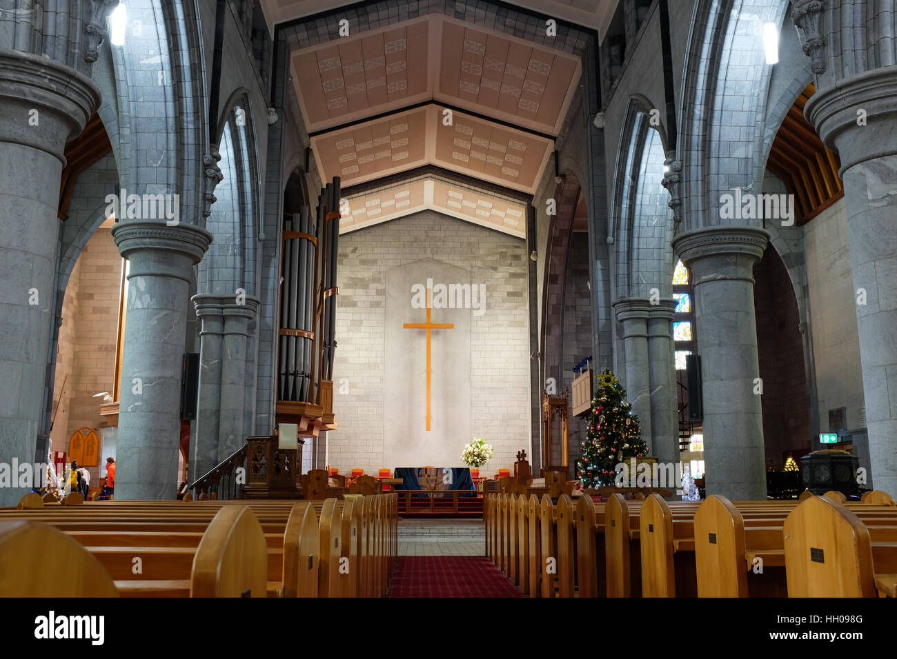 Christ Church Cathedral in Nelson, Neuseeland. Stockfoto