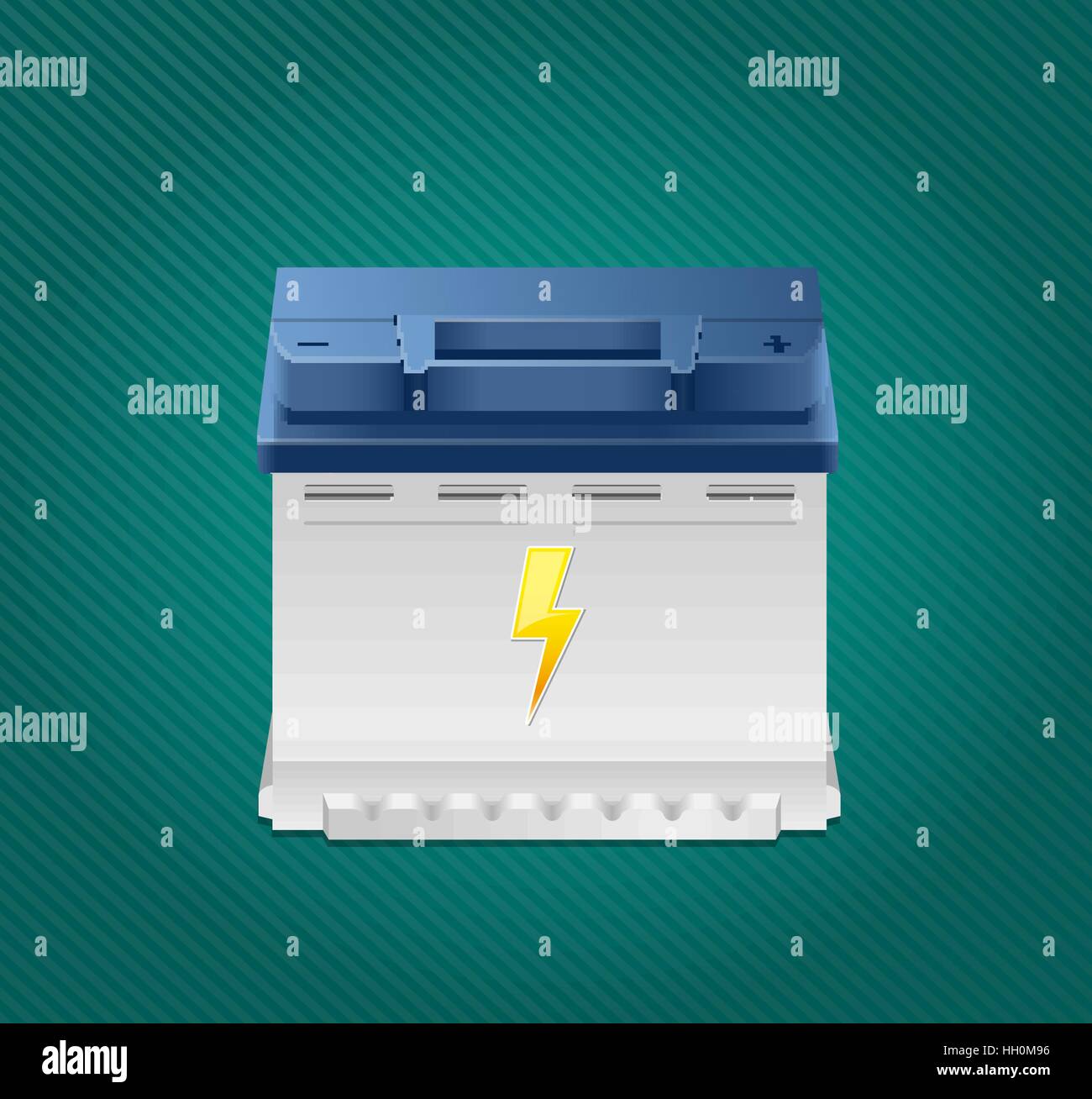 Kfz-Ersatzteile Stock Vektor