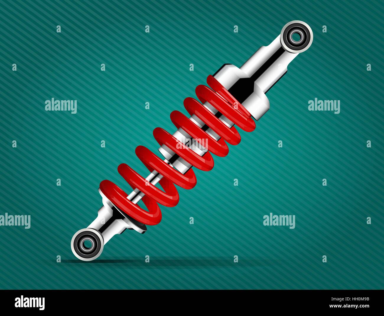 Kfz-Ersatzteile Stock Vektor