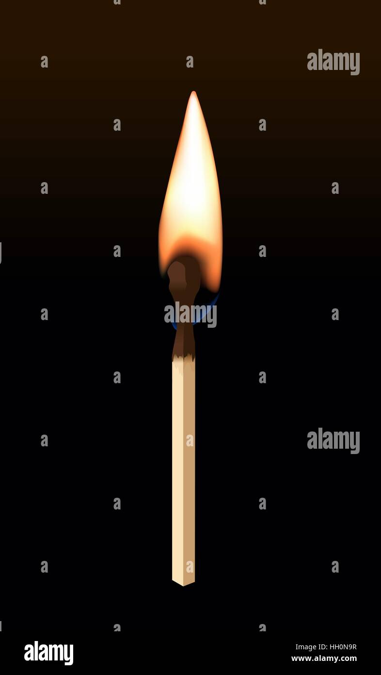 Spiel-Konzept - Feuer Stock Vektor