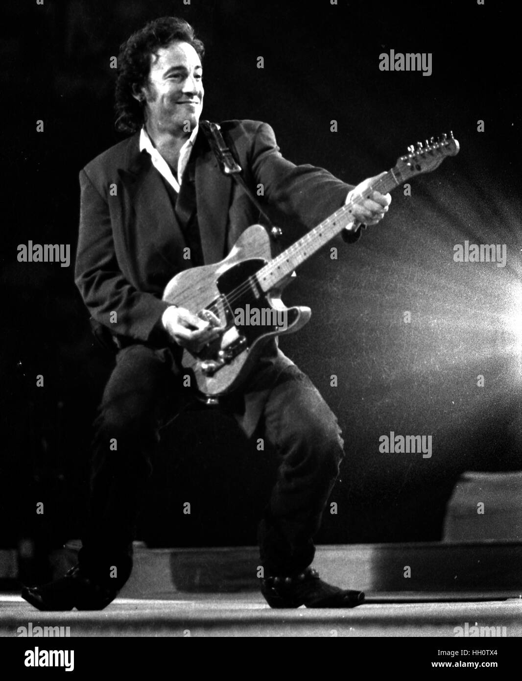 Bruce Springsteen im Centrum in Worcester, Mass Foto von Bill belknap Stockfoto